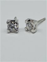 Orecchini Davite & Delucchi Donna in Oro bianco Diamante 0.5 Ct BBS0828350 - BBS0828350